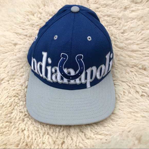 NFL • Indianapolis Colts SnapBack Trucker Hat Blue - Picture 9 of 11